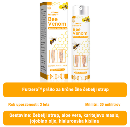 【✨Plačilo po povzetju✨】𝙁𝙪𝙧𝙯𝙚𝙧𝙤™ Pršilo za krčne žile s čebeljim strupom 🐝