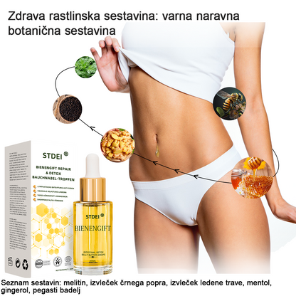 💝𝑺𝑻𝑫𝑬𝑰™  Kapljice za razstrupljanje črevesja s čebeljim strupom (za vse oblike debelosti in bolezni bezgavk)🔥