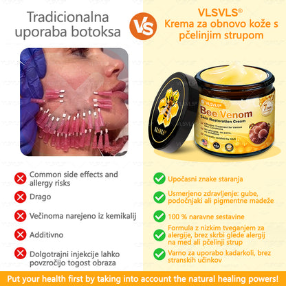 VLSVLS® krema za obnovo kože s čebeljim strupom 🔥 ZADNJI DAN 80% CENEJE 🐝🐝
