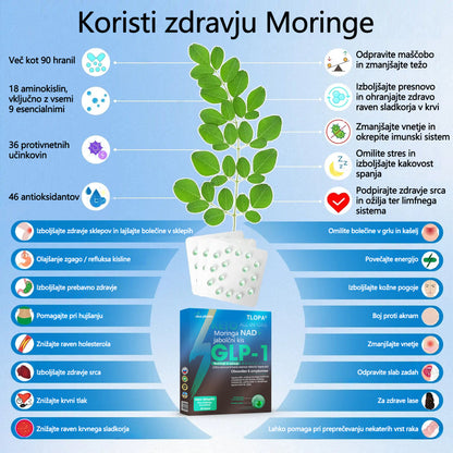 TLOPA® GLP-1 Slimming & Health Ultra Concentrated Essence Liquid Pearls - NAD+ Moringa & ACV (✅speedy, long-lasting, addressing diabetes, obesity, and cardiovascular diseases)
