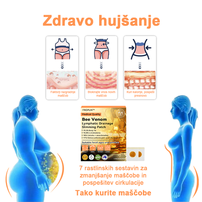 🍀🎈𝐅𝐑𝐎𝐏𝐔𝐍™ Čebelji strup Limfna drenaža obliž za hujšanje (Za vse limfatične težave in debelost)