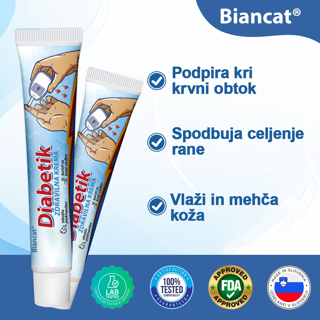 🌿[Omejena časovna promocija]🌿Biancat® VitaGluco krema za zdravljenje sladkorne bolezni
